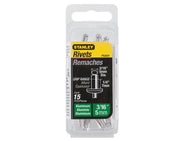 Stanley 1-PAA64 Aluminium Rivets Medium 5 x 7mm Pack of 15