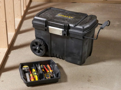 STANLEY® One-Touch Latch Mobile Job Chest 52 litre – – Now available at MTN Shop UK.