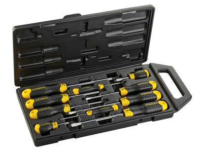 STANLEY® Hand Tools Cushion Grip Screwdriver Set, 10 Piece