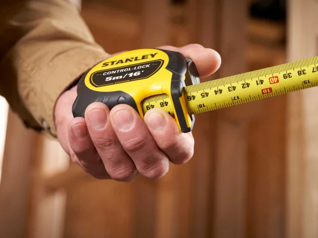 STANLEY® CONTROL-LOCK™ Pocket Tape 5m/16ft (Width 25mm) – – Now available at MTN Shop UK. - imagen 2