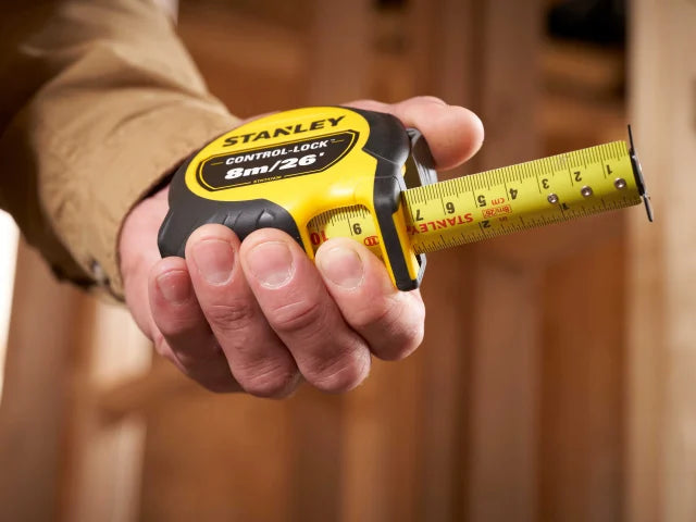 STANLEY® CONTROL-LOCK™ Pocket Tape 8m/25ft (Width 25mm) – – Now available at MTN Shop UK. - imagen 5