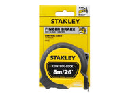 STANLEY® CONTROL-LOCK™ Pocket Tape 8m/25ft (Width 25mm) – – Now available at MTN Shop UK. - imagen 4