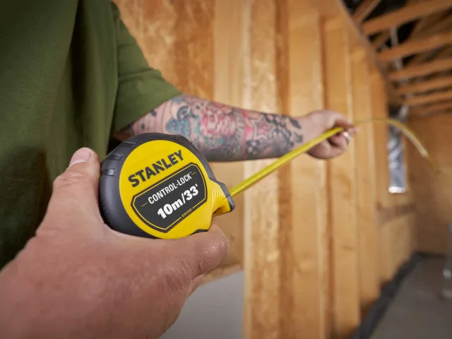 STANLEY® CONTROL-LOCK™ Pocket Tape 10m/33ft (Width 25mm) – – Now available at MTN Shop UK. - imagen 5