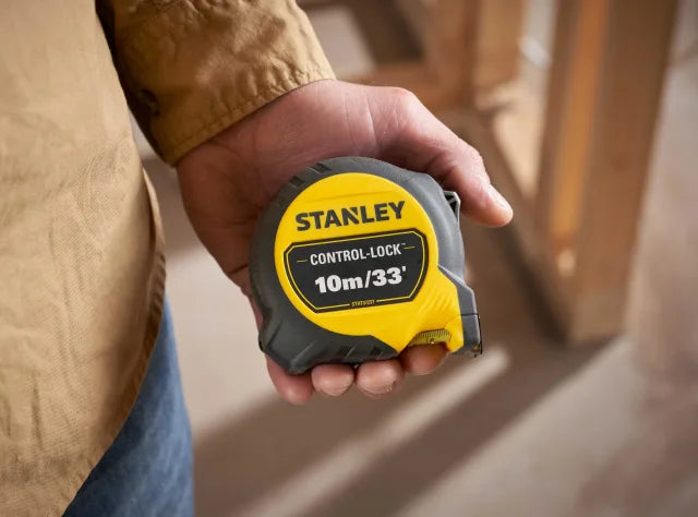 STANLEY® CONTROL-LOCK™ Pocket Tape 10m/33ft (Width 25mm) – – Now available at MTN Shop UK. - imagen 2