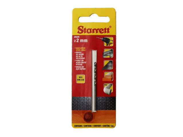Starrett HSS Split Point Drill Bit 2.0 x 49mm – – Now available at MTN Shop UK. - imagen 2