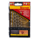 Starrett HSS Split Point Drill Bit Set, 13 Piece
