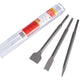 Starrett SDS Plus Chisel Set, 3 Piece