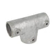 Doughty Pipeclamp Angled Two Socket Tee 4-10 Degree