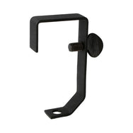 Doughty Hook Clamp 50mm Light Duty - Black metal clamp with adjustable screw mechanism. - imagen 3