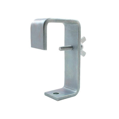 Doughty 75mm Heavy Duty Hook Clamp – Silver