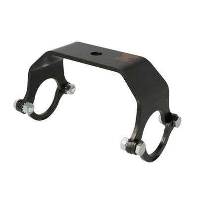 Doughty Demountable Grid Hanger - Black metal headlight bracket with dual clamps.