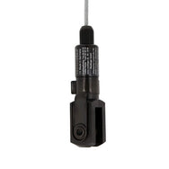 Doughty 50SV III with Fork - Black industrial wire rope tensioning device.