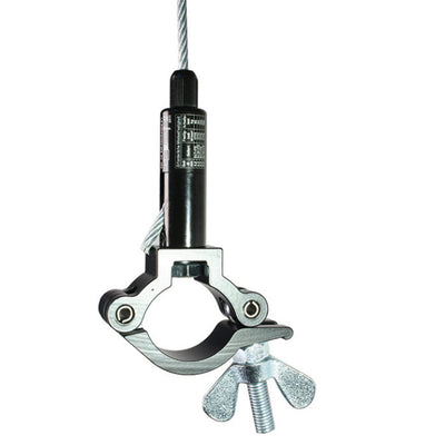 Doughty 50SV III ZW with Clamp - Heavy-duty cable clamp with adjustable bolt mechanism.
