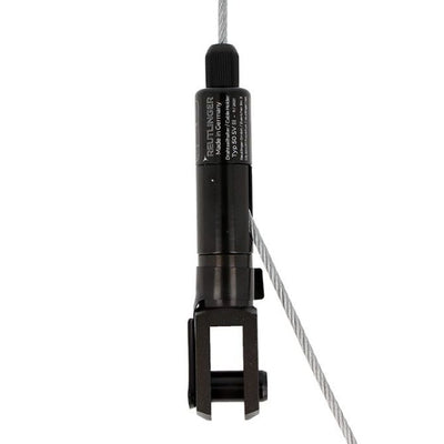 Doughty 50SV III ZW with Fork-Side Exit Wire - Adjustable black cable hanging clamp mechanism.