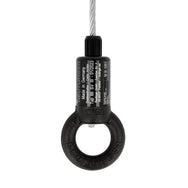 Doughty 66SV III with Ring - Reutlinger black cable holder with metal loop.