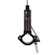 Doughty 66SV III ZW with Clamp - Heavy-duty cable suspension clamp with bolt attachment.