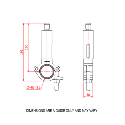 Doughty 66SV III ZW with Clamp – second image