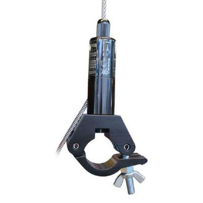 Doughty 80SV II ZW with Clamp - Heavy-duty cable wire rope grip clamp device.