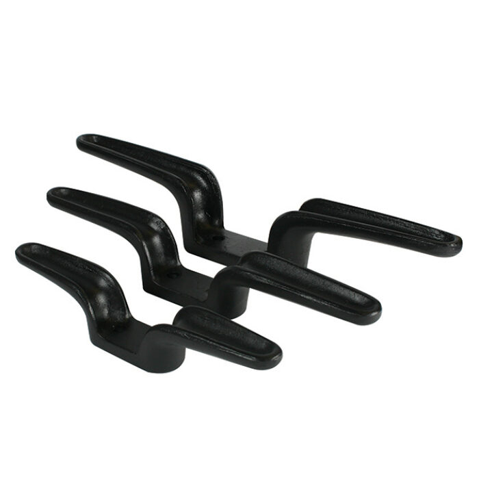 Doughty Flyrail Cleats - Black cast iron coat hooks, set of four. - imagen 11