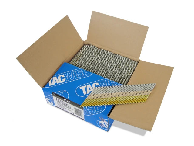 Tacwise 34° Extra Galvanised Framing Ring Shank Nails Type 3.1/65mm (2200) – – Now available at MTN Shop UK. - imagen 2