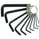 Teng Metric Hexagon Key Set on Ring, 10 Piece