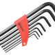 Teng Metric Ball Point Hexagon Key Set, 7 Piece
