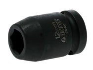 Teng Impact Socket Hexagon 6-Point 1/2in Drive 12mm – – Now available at MTN Shop UK.