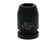 Teng Impact Socket Hexagon 6-Point 1/2in Drive 12mm – – Now available at MTN Shop UK. - imagen 2