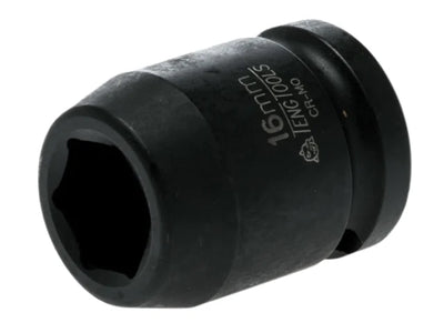 Teng Impact Socket Hexagon 6-Point 1/2in Drive 16mm – – Now available at MTN Shop UK.