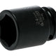 Teng Impact Socket Hexagon 6-Point 1/2in Drive 24mm