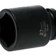 Teng Impact Socket Hexagon 6-Point 1/2in Drive 27mm