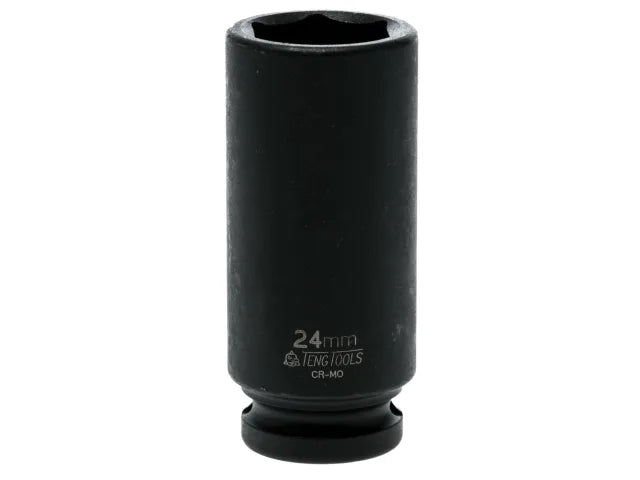 Teng Deep Impact Socket Hexagon 6-Point 1/2in Drive 24mm – – Now available at MTN Shop UK. - imagen 2