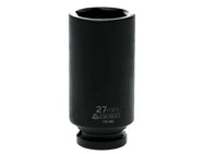 Teng Deep Impact Socket Hexagon 6-Point 1/2in Drive 27mm – – Now available at MTN Shop UK. - imagen 2
