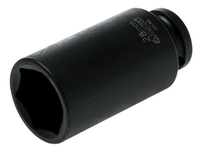 Teng Deep Impact Socket Hexagon 6-Point 1/2in Drive 28mm – – Now available at MTN Shop UK. - imagen 2
