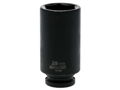 Teng Deep Impact Socket Hexagon 6-Point 1/2in Drive 28mm – – Now available at MTN Shop UK.