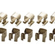 Teng 1/4in Socket Clips (Pack 10)