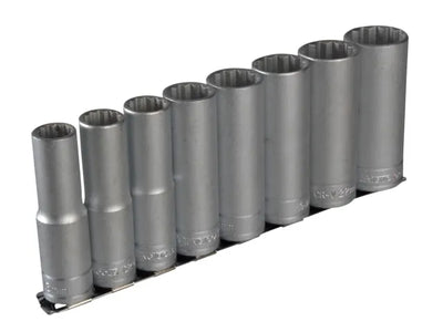 Teng 1/2in Drive M1207 Socket Clip Rail Set, 8 Piece – – Now available at MTN Shop UK.