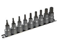 Teng M1213TX Socket Clip Rail Set of 9 Internal TORX 1/2in Drive – – Now available at MTN Shop UK.