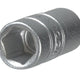 Teng Hexagon Socket 6 Point Regular 1/4in Drive 8mm