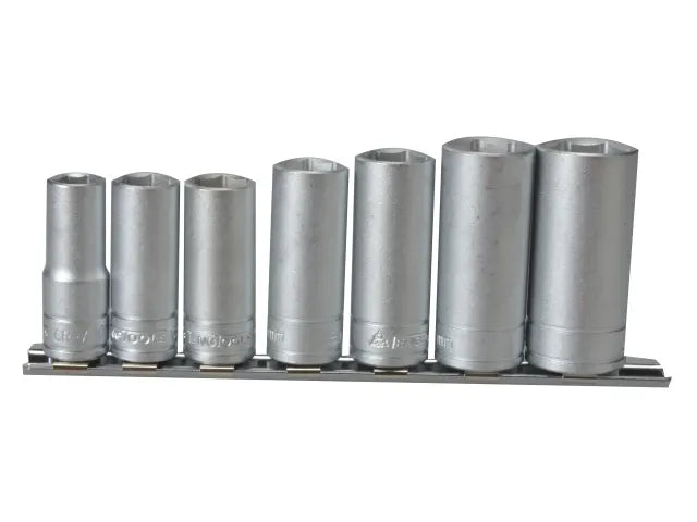 Teng M3807 Socket Clip Rail Set of 7 Metric 3/8in Drive – – Now available at MTN Shop UK. - imagen 2