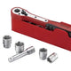 Teng M3812N1 Basic Socket Set of 12 3/8in Drive