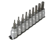 Teng M3813TX Socket Clip Rail Set of 9 External TORX 3/8in Drive – – Now available at MTN Shop UK.