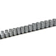 Teng M3816 Socket Clip Rail Set of 16 Metric 3/8in Drive