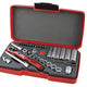 Teng T1436 Socket Set of 36 Metric 1/4in Drive