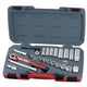 Teng T3835AF Socket Set of 35 A/F 3/8in Drive