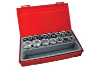 Teng TT1217-6 Metric 6-Pt Socket Set, 17 Piece - 1/2in Drive – – Now available at MTN Shop UK.