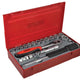 Teng TT3819 Regular Metric Socket Set,  19 Piece -  3/8in Drive