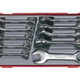 Teng TT6010M Metric Midget Combination Spanner Set, 10 Piece