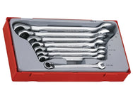Teng TT6508R Metric Ratchet Combination Spanner Set, 8 Piece – – Now available at MTN Shop UK.