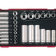 Teng TTAF32 Regular/Deep Socket Set, 32 Piece - 1/4 & 3/8in Drive